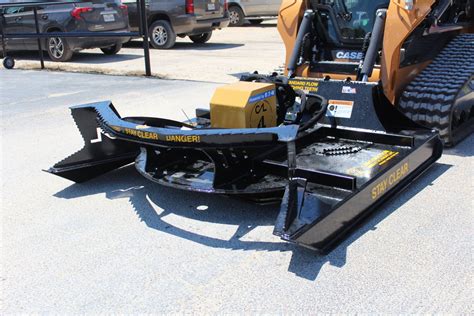 rotary cutter attachment for skid steer|skid steer hydraulic brush cutter.